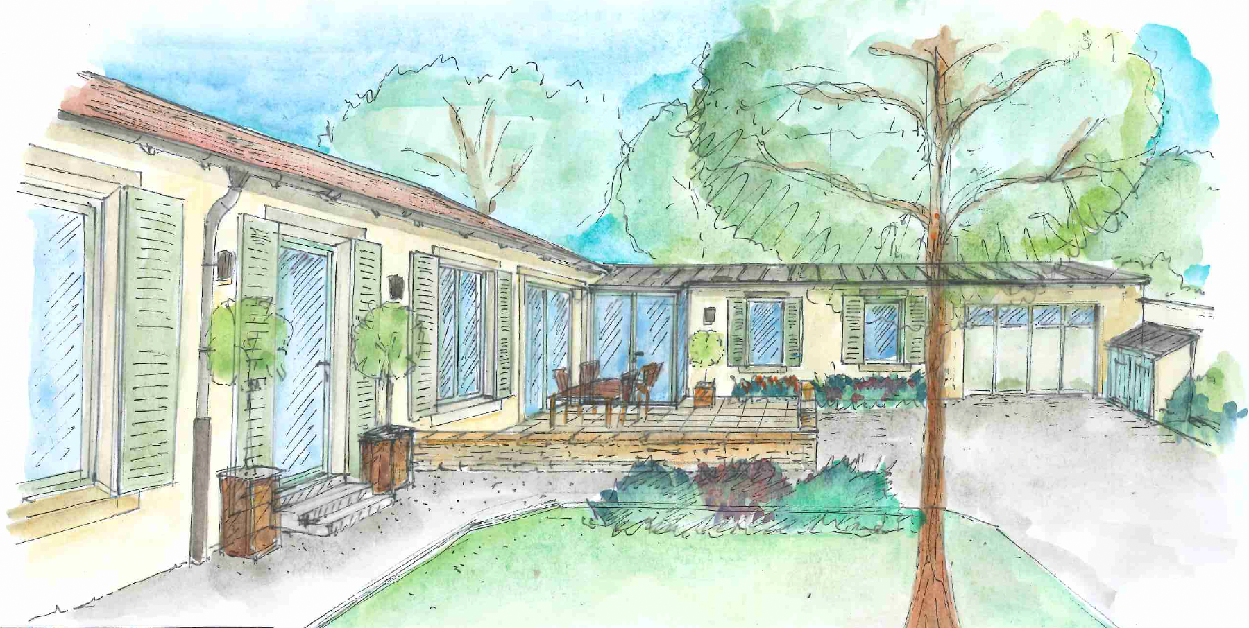 Maison de plain pied avec Jardin au centre ville de Beaune